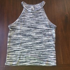 Mudd high neck crop top